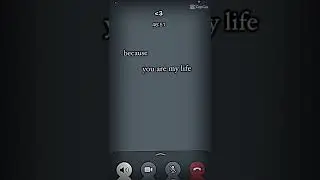 Because you are my life (ft me and my dad)