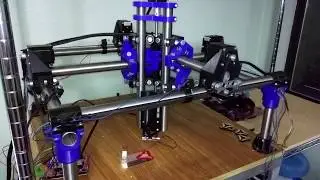 5 Stepper Independent Homing, Auto Squaring CNC.