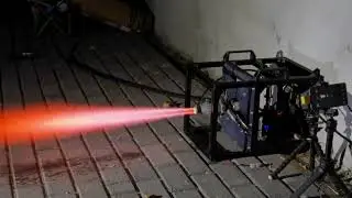 Test Firing of a Self-Developed 200N Regeneratively Cooled Liquid Rocket Engine