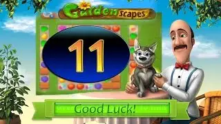 Gardenscapes 11 level Walkthrough