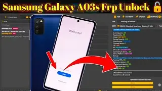 Samsung A03S Frp Bypass || Samsung A03s Frp Unlock Tool