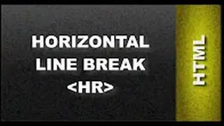 HTML Tutorials - HTML Horizontal Line