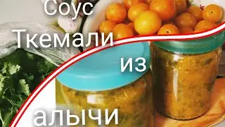 СОУС ТКЕМАЛИ из ЖЕЛТОЙ АЛЫЧИ.