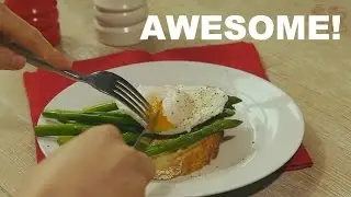 Poached Egg on Sourdough with Asparagus - Egg Recipes