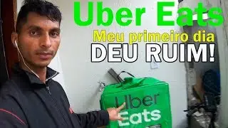 MEU PRIMEIRO DIA COMO UBER EATS DE BIKE EM SÃO PAULO - DEU RUIM!