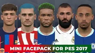 MINI FACEPACK FOR PES 2017