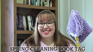 SPRING CLEANING BOOK TAG