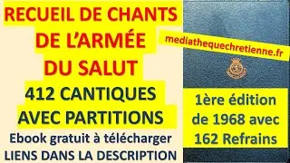 #11 CANTIQUES DE L'ARMÉE DU SALUT   DÉLIVRANCE ET LOUANGE