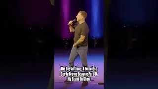 The day a homeless guy from Crewe became part of my stand up comedy show!
