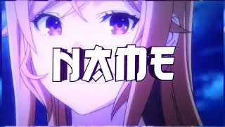 🔴FREE 2D ANIME INTRO TEMPLATE(Erina Nakiri)
