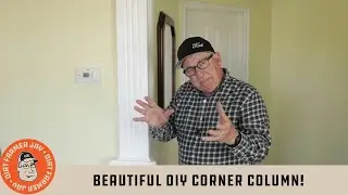 Beautiful DIY Corner Column!