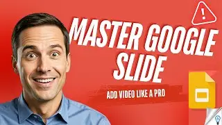 How to Insert Videos in Google Slides 2024!