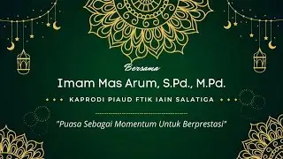 Kopi Ramadhan 2022 | Imam Mas Arum, S.Pd., M.Pd.