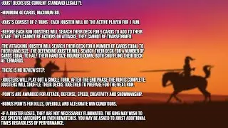 UPDATE to the Joust Tournament Rules!
