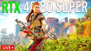 🔴 Horizon Zero Dawn Remastered PC looks INSANE! - RTX 4080 SUPER