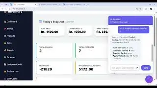 AI-Powered Inventory Management System | Gemini API & RAG | Laravel + Vue 3