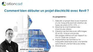 Webinaire Revit MEP - Comment bien débuter un projet électricité avec Revit ?
