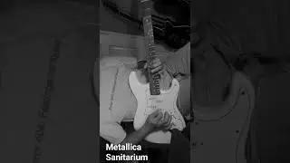 metallica - sanitarium (intro solo guitar cover)