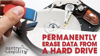 Permanently Erase Data from a Hard Drive
