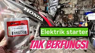 Elektrik starter tidak berfungsi padahal aki masih baru. Ternyata ini penyebabnya