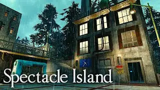 Spectacle Island Imperial Base With Working Monorail - Fallout 4 Settlement build Showcase!