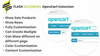 Flash Sales/News Opencart Extension | Codecanyon Scripts and Snippets