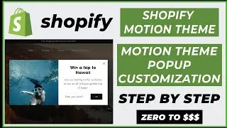 Shopify Motion Theme Customization | Motion Theme Popup | Theme Customization | Ecomm Hacks