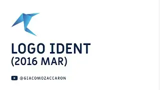 Giacomo Zaccaron Logo ident March 2016