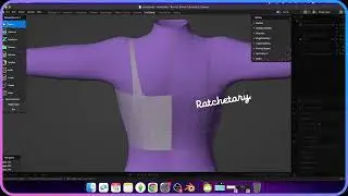 🌸 HOW TO: Create Simple Outfit for Secondlife | Blender #SL