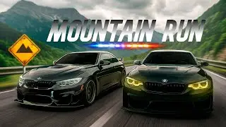 HIGH SPEED RUN CHASING M3's TRHOUGH THE MOUNTAINS
