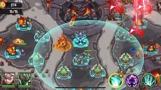 Empire Warriors Td - Level 40 Normal - Heroes: AARendel, Elowyn, Federyc