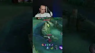 Я хотел с ним побегать, а он Шаолиня расчехлил #mobilelegends #млбб #mlbb