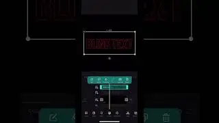 Text blink on Vn| Text animation in Vn video editor