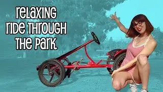 Lety Does Quadricycling at Whittier Narrows Recreation Area