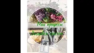Мои процессы.Вышивка крестиком.