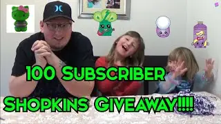 100 subscriber GIVEAWAY!!! - Shopkins ultra rare - (Closed)