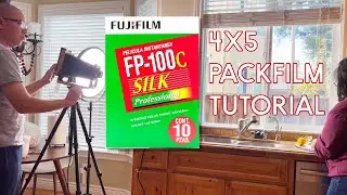Intrepid 4x5 with FP-100C Packfilm in 2025! Complete Tutorial: Image Capture and Negative Recovery