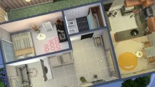 Квартира для молодой симочки / строительство в Sims4