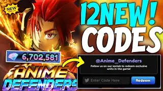 *NEW* ALL WORKING CODES FOR ANIME DEFENDERS IN 2024! ROBLOX ANIME DEFENDERS CODES