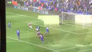Goal Carrol.Leicester-West Ham 1:1.