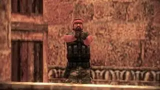 Первая анимация в SFM, пока учусь
