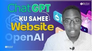 ChatGPT Ayaan ku sameeyay website | How to code website in ChatGPT 2023