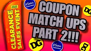 TONS MORE COUPON MATCH UPS & VERY IMPORTANT INFO! DOLLAR GENERAL CLEARANCE EVENT