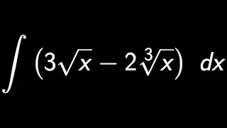 Example: Find the most general antiderivative of the given function | Evaluate indefinite integral