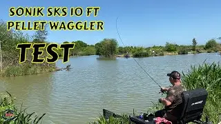 SONIK SKS  COMERCIAL WAGGLER ROD 2PC 10FT