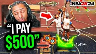 He's so good you have to pay $120 to even play him, and I paid it.. NBA 2K24