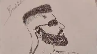 AP Dhillon Drawing | #apdhillon #shorts #drawing