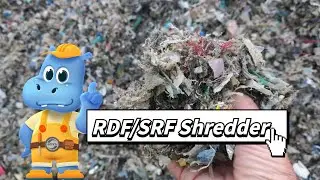 RDF Shredder,Municipal solid waste (MSW)shredder Machine,