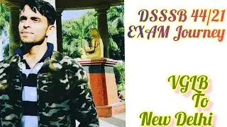 dsssb 44/21 exam journey #railwarriors #dsssb