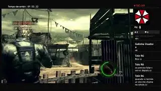 Live de resident evil 5 pt2 zeramos